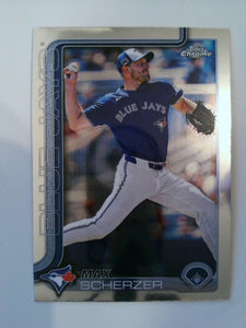 2025 Topps Chrome Baseball Max Scherzer #260