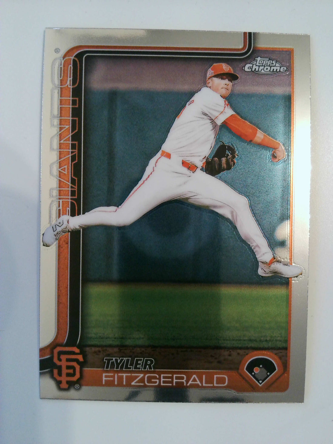 2025 Topps Chrome Baseball Tyler Fitzgerald #30
