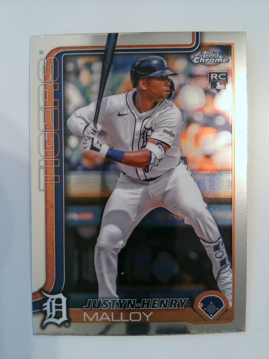 2025 Topps Chrome Baseball Justyn-Henry Malloy #224 Rookie
