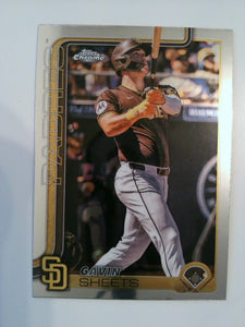 2025 Topps Chrome Baseball Gavin Sheets #158