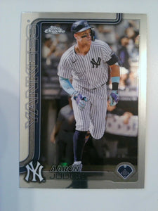 2025 Topps Chrome Baseball Aaron Judge #99