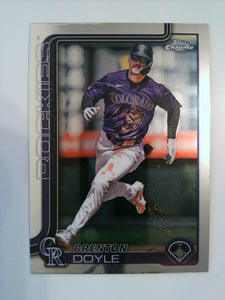 2025 Topps Chrome Baseball Brenton Doyle #118