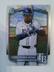 2025 Bowman Chrome Baseball Prospects Mojo Raymer Medina #BCP-175