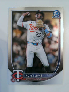 2025 Bowman Chrome Baseball Royce Lewis #97