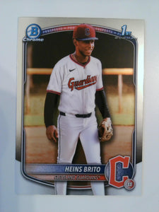 2025 Bowman Chrome Baseball Prospects Heins Brito #BCP-203