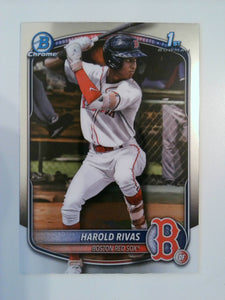 2025 Bowman Chrome Baseball Harold Rivas #BCP-216