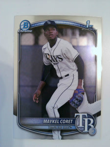 2025 Bowman Chrome Baseball Prospects Maykel Coret #BCP-240