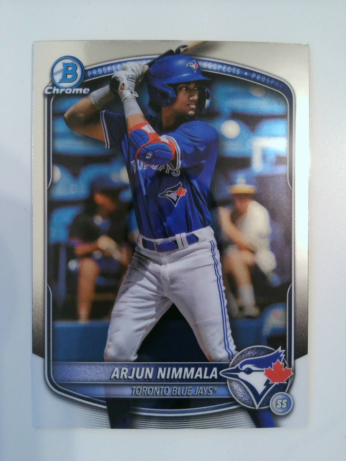 2025 Bowman Chrome Baseball Prospects Arjun Nimmala #BCP-228