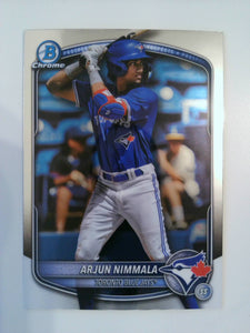2025 Bowman Chrome Baseball Prospects Arjun Nimmala #BCP-228