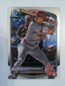 2025 Bowman Chrome Baseball JJ Wetherholt #BCP-241