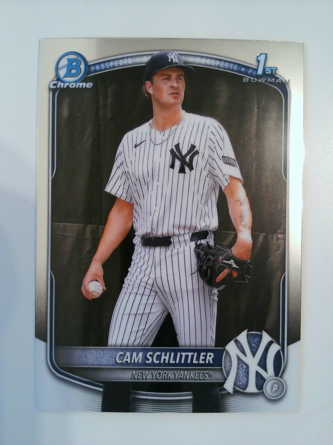2025 Bowman Chrome Baseball Prospects Cam Schlittler #BCP-166