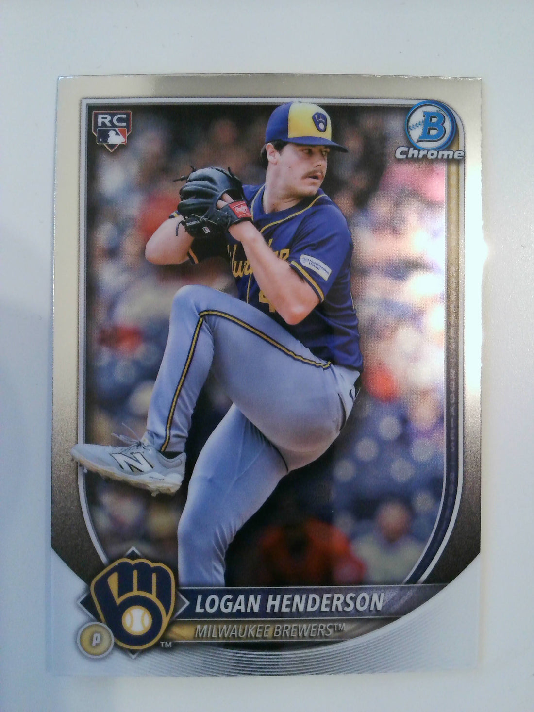 2025 Bowman Chrome Baseball Logan Henderson #92 Rookie