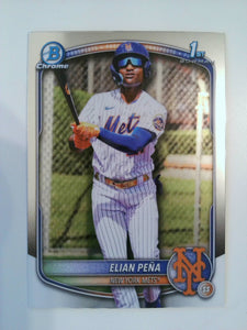 2025 Bowman Chrome Baseball Elian Peña #BCP-155