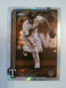 2025 Topps Chrome Baseball Sepia Refractors Corey Seager #24