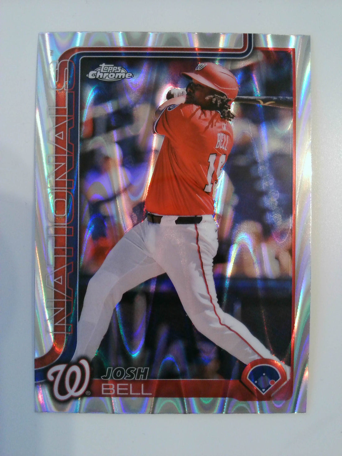 2025 Topps Chrome Baseball RayWave Refractors Josh Bell #263