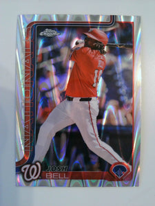2025 Topps Chrome Baseball RayWave Refractors Josh Bell #263