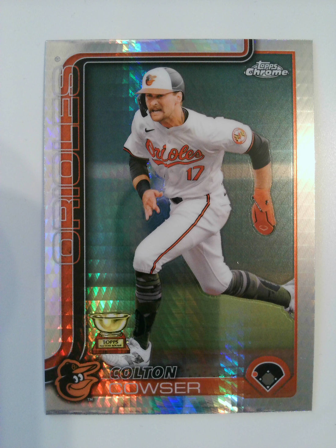 2025 Topps Chrome Baseball Prism Refractors Colton Cowser #44