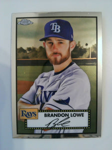 2021 Topps Chrome Platinum Anniversary Baseball Brandon Lowe #326