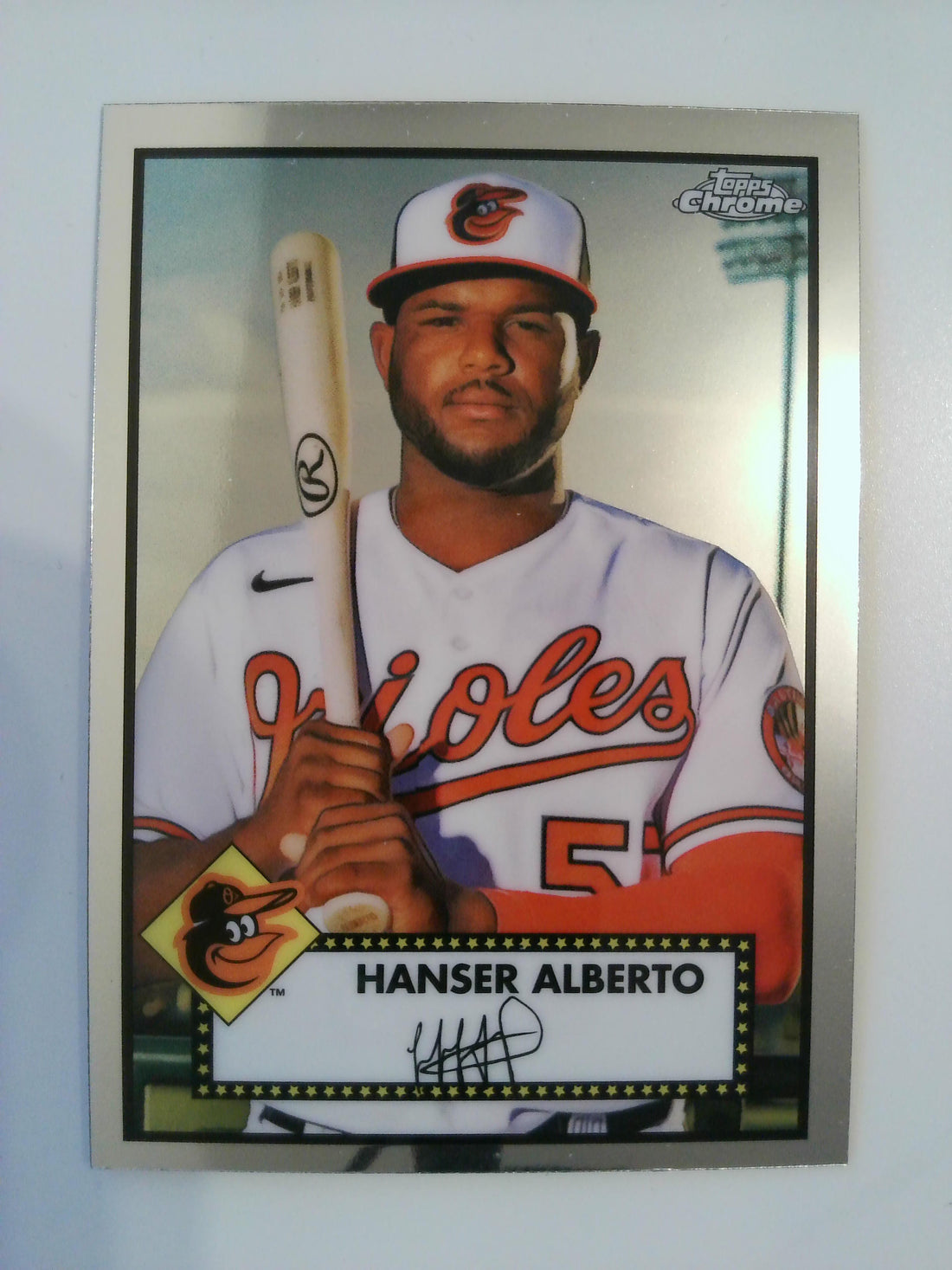 2021 Topps Chrome Platinum Anniversary Baseball Hanser Alberto #367