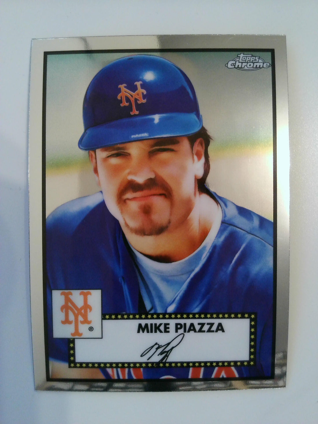 2021 Topps Chrome Platinum Anniversary Baseball Mike Piazza #662