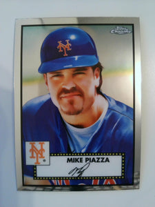 2021 Topps Chrome Platinum Anniversary Baseball Mike Piazza #662