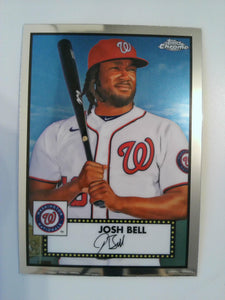 2021 Topps Chrome Platinum Anniversary Baseball Josh Bell #207