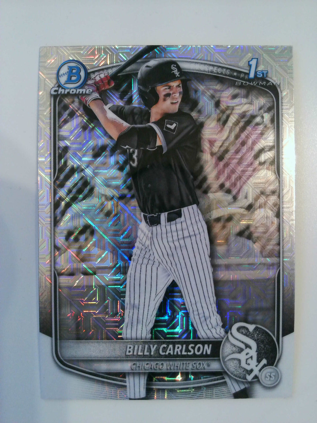 2025 Bowman Draft Baseball Chrome Mojo Refractor Billy Carlson #BDC-10