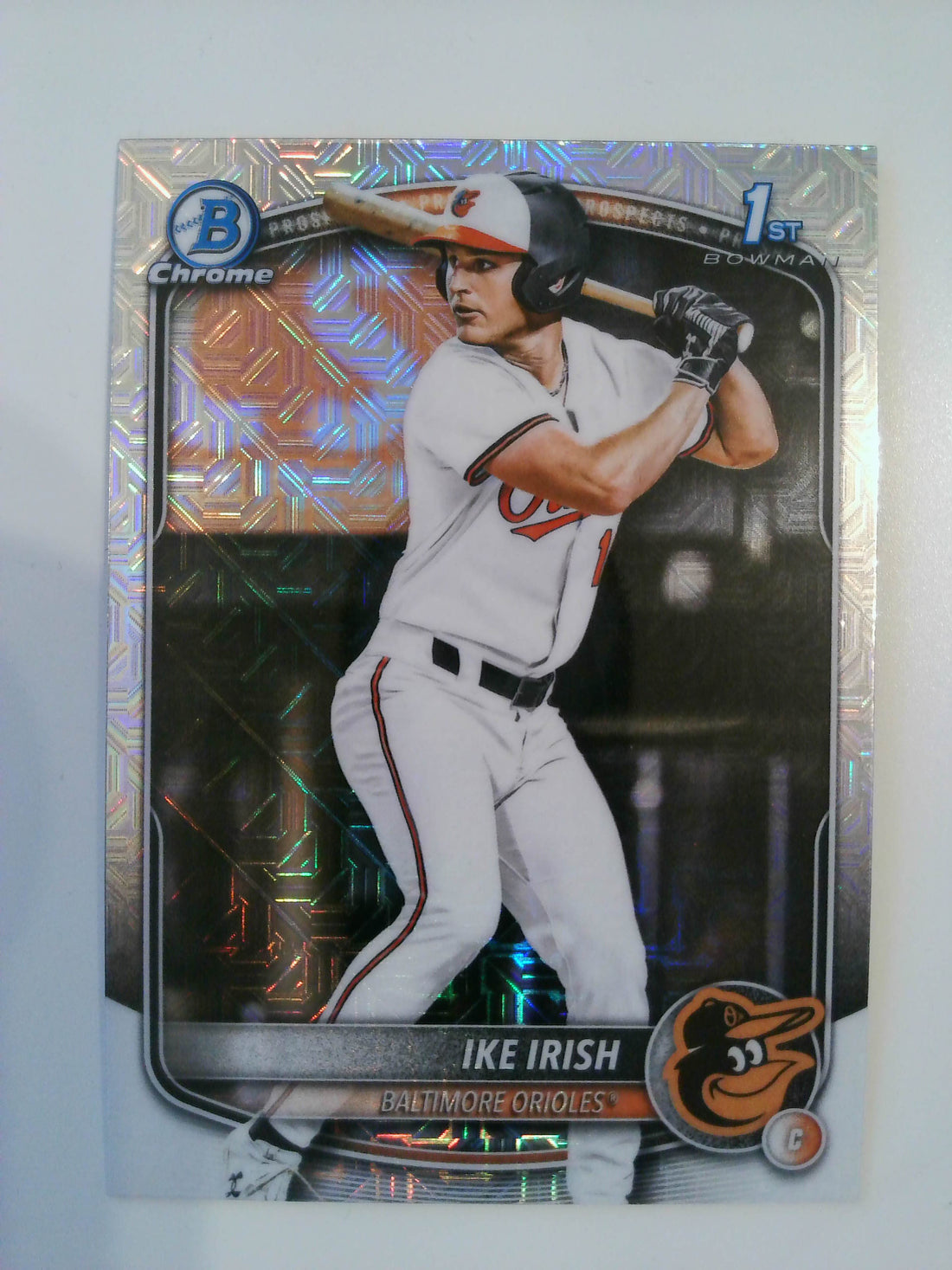 2025 Bowman Draft Baseball Chrome Mojo Refractor Ike Irish #BDC-16