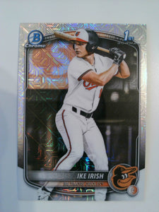 2025 Bowman Draft Baseball Chrome Mojo Refractor Ike Irish #BDC-16