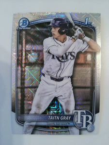 2025 Bowman Draft Baseball Chrome Mojo Refractor Taitn Gray #BDC-7