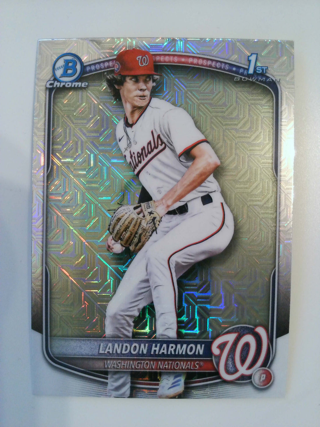 2025 Bowman Draft Baseball Chrome Mojo Refractor Landon Harmon #BDC-44