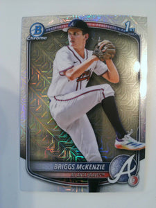 2025 Bowman Draft Baseball Chrome Mojo Refractor Briggs McKenzie #BDC-81