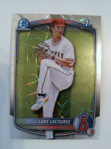 2025 Bowman Draft Baseball Chrome Laser Refractor Luke LaCourse #BDC-123