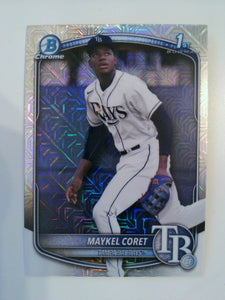 2025 Bowman Chrome Baseball Prospects Mojo Maykel Coret #BCP-240
