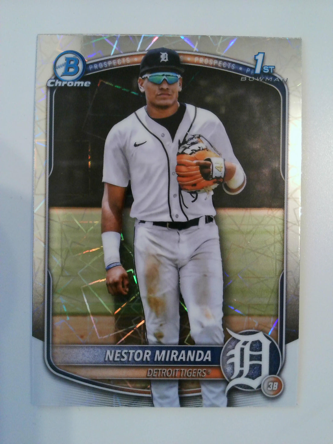 2025 Bowman Chrome Baseball Prospects Laser Nestor Miranda #BCP-217