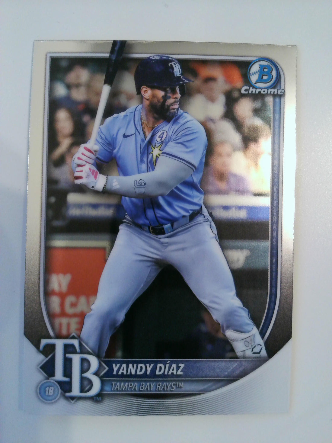 2025 Bowman Chrome Baseball Yandy Díaz #43