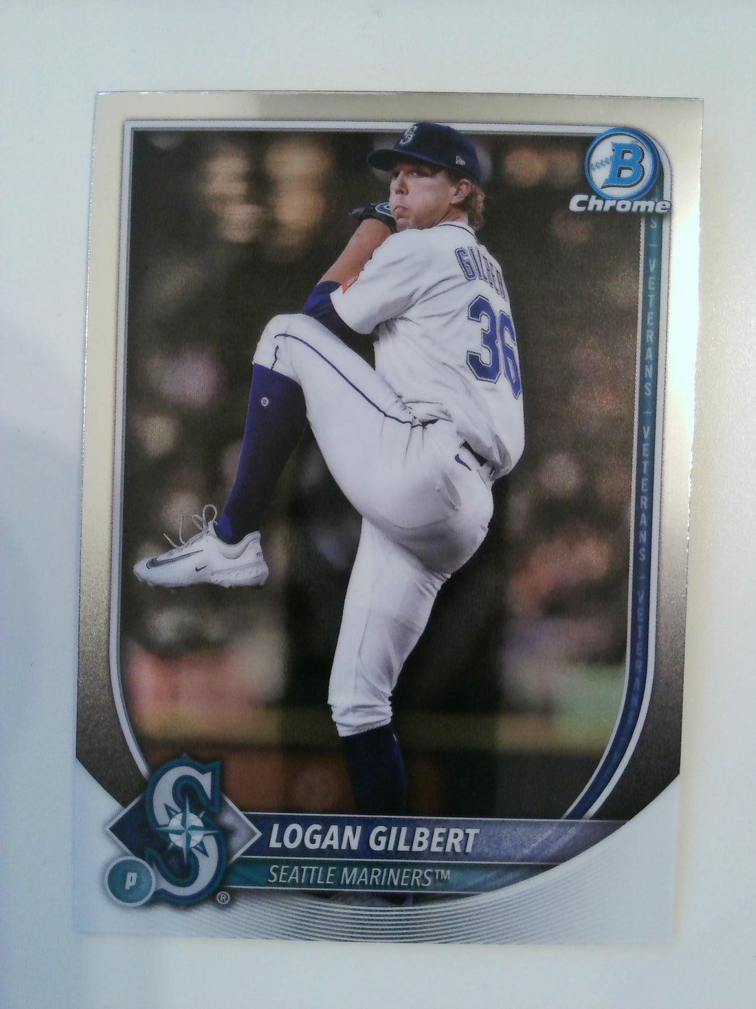 2025 Bowman Chrome Baseball Logan Gilbert #9