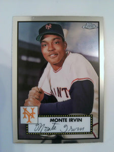 2021 Topps Chrome Platinum Anniversary Baseball Monte Irvin #644