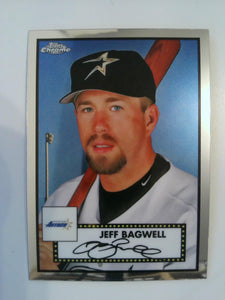 2021 Topps Chrome Platinum Anniversary Baseball Jeff Bagwell #517