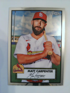 2021 Topps Chrome Platinum Anniversary Baseball Matt Carpenter #230
