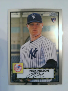 2021 Topps Chrome Platinum Anniversary Baseball Nick Nelson #107 Rookie
