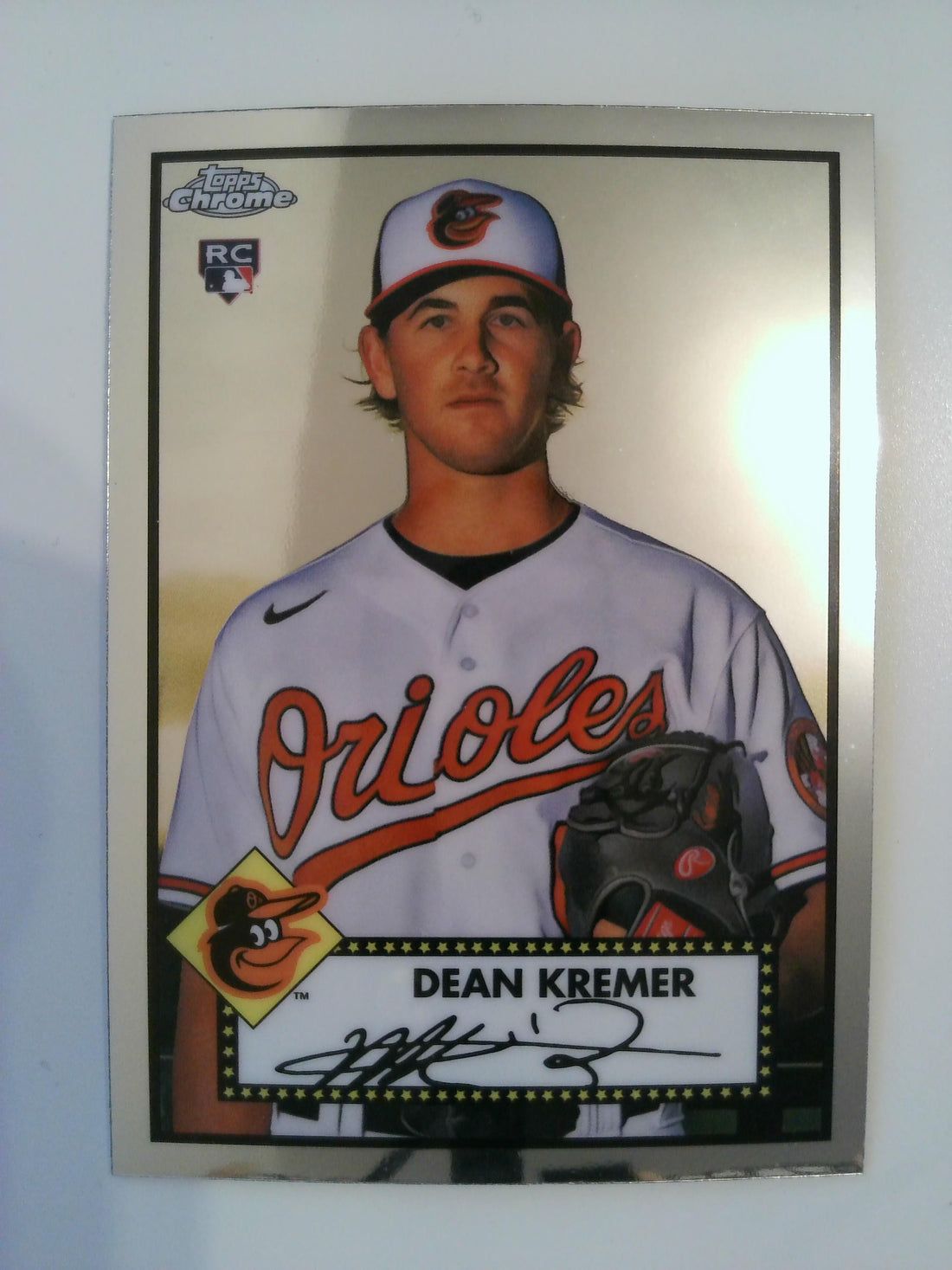 2021 Topps Chrome Platinum Anniversary Baseball Dean Kremer #26 Rookie