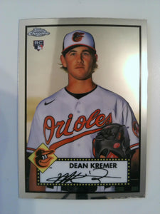 2021 Topps Chrome Platinum Anniversary Baseball Dean Kremer #26 Rookie