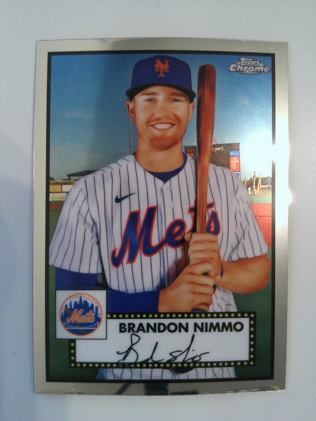 2021 Topps Chrome Platinum Anniversary Baseball Brandon Nimmo #126