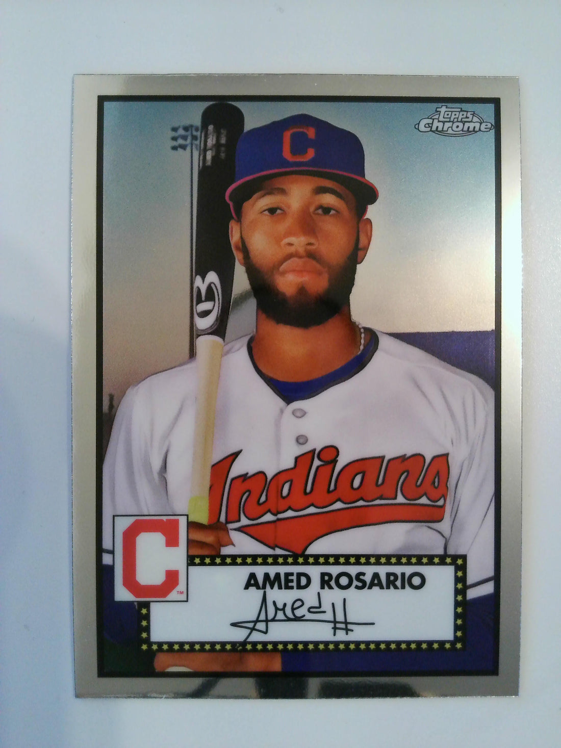 2021 Topps Chrome Platinum Anniversary Baseball Amed Rosario #294