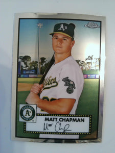 2021 Topps Chrome Platinum Anniversary Baseball Matt Chapman #175