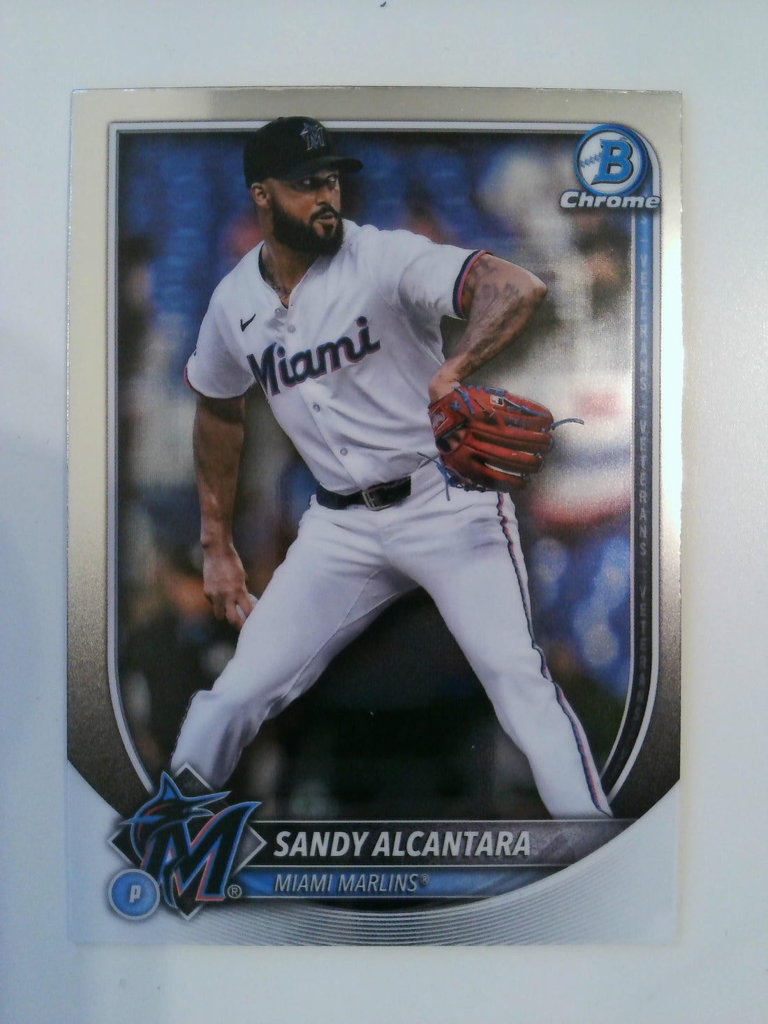 2025 Bowman Chrome Baseball Sandy Alcantara #48