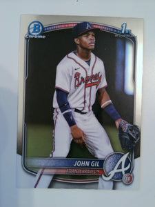 2025 Bowman Chrome Baseball John Gil #BCP-172