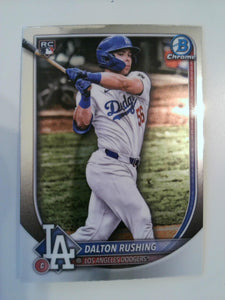 2025 Bowman Chrome Baseball Dalton Rushing #100 Rookie