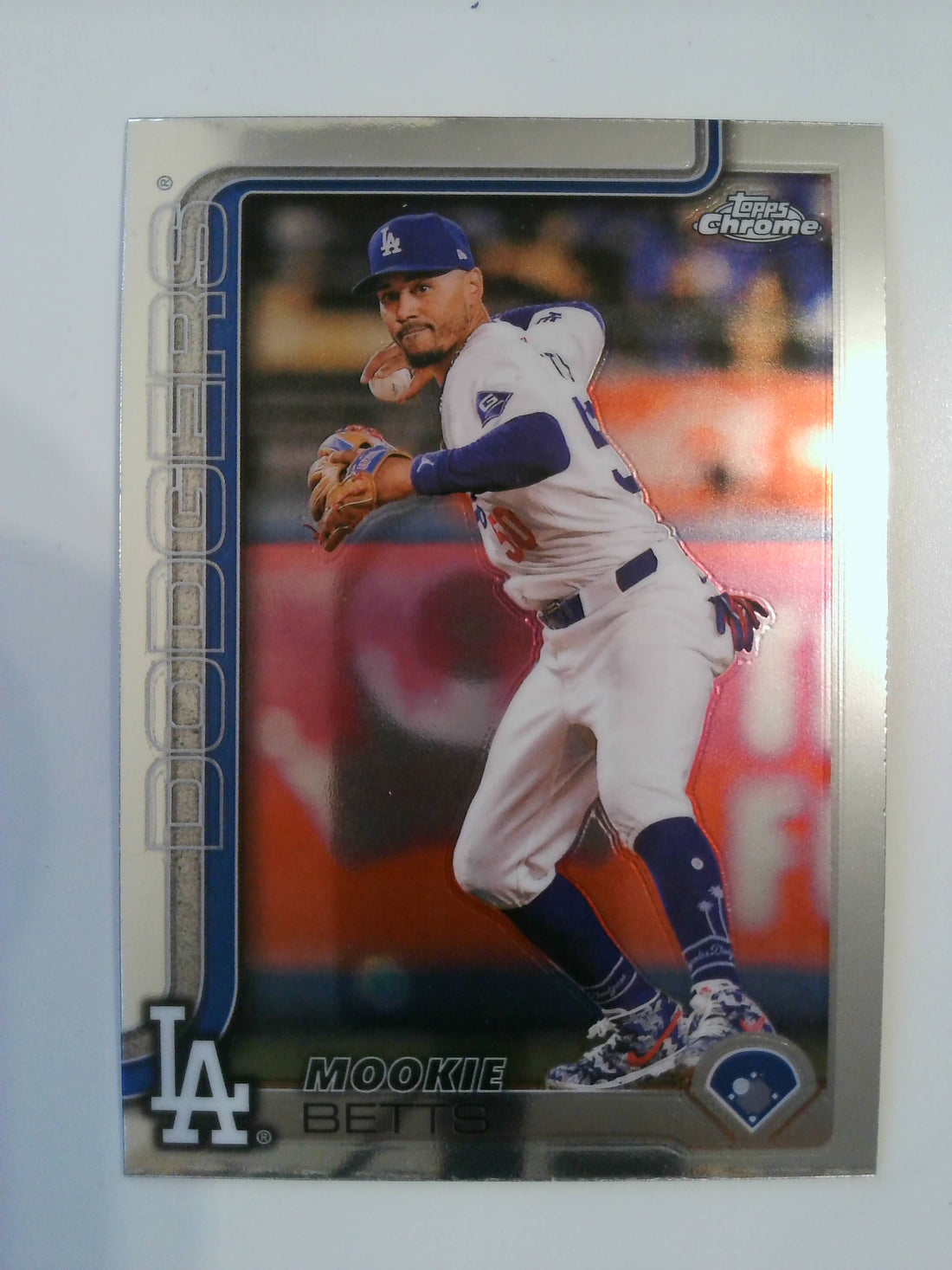 2025 Topps Chrome Baseball Mookie Betts #50